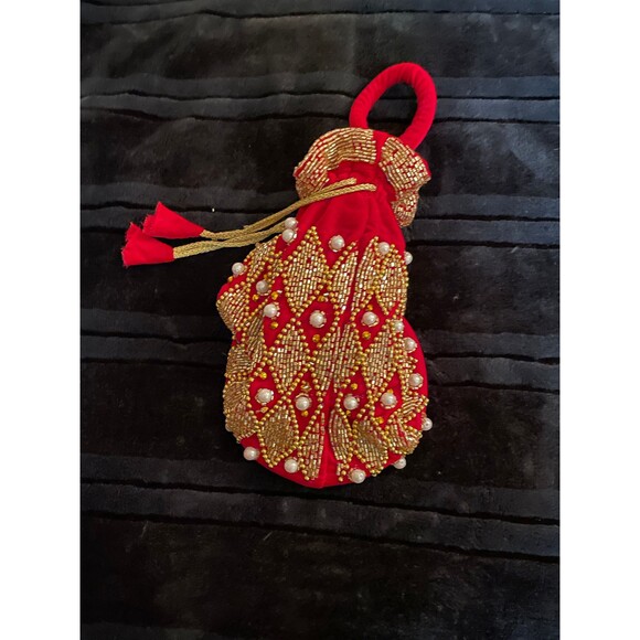 Beaded Purse, handmade in Nepal - Picture 1 of 2